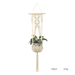 Hand-knitted Hanging Flowerpot 22
