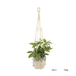 Hand-knitted Hanging Flowerpot 37