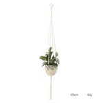Hand-knitted Hanging Flowerpot 12