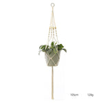Hand-knitted Hanging Flowerpot 40