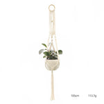 Hand-knitted Hanging Flowerpot 10