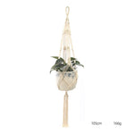 Hand-knitted Hanging Flowerpot 23