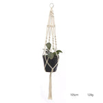 Hand-knitted Hanging Flowerpot 28