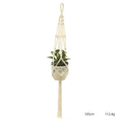 Hand-knitted Hanging Flowerpot 7