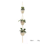 Hand-knitted Hanging Flowerpot 39