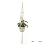 Hand-knitted Hanging Flowerpot 30