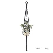 Hand-knitted Hanging Flowerpot 19
