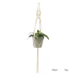 Hand-knitted Hanging Flowerpot 32