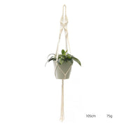 Hand-knitted Hanging Flowerpot 32