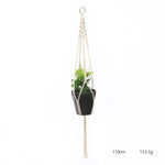 Hand-knitted Hanging Flowerpot 13