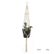 Hand-knitted Hanging Flowerpot 28