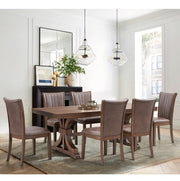 Rectangular Rubber Wood Dining Table 1